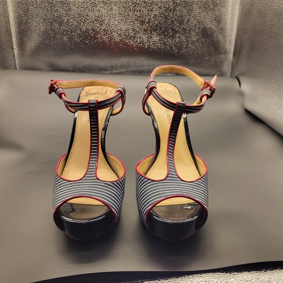 Gianni Bini Shoes - Gianni Bini Red, White, and Blue Size 10 Heels